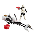 Star Wars Epic World Of Action Scout Trooper Y Speeder Bike