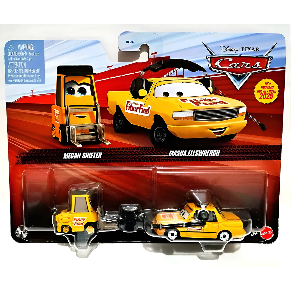Disney Cars Pack Megan Shifter & Masha Ellswrench