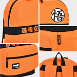 Mochila Dragon Ball Z Porta Notebook Naranja