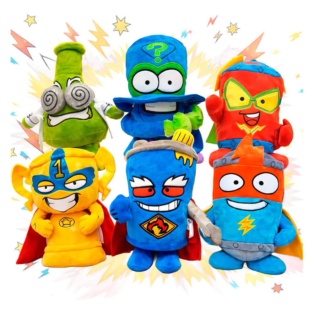 Superzings Peluches Super Raros Originales Coleccionables