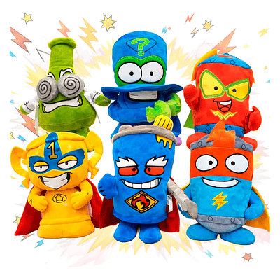 Superzings Peluches Super Raros Originales Coleccionables