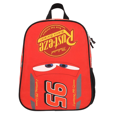 Mochila Cars Rayo Mc Queen - Color Rojo Rojo