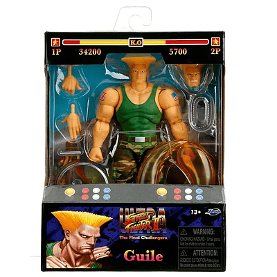 Guile Ultra Street Fighter II - Jada Toys