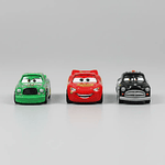 Disney Cars Mini Racers Pack 3 Surtido Chick Hicks, Lightning Mcqueen, Sheriff