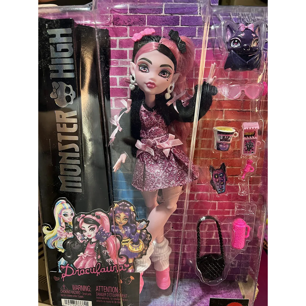 Monster High G3 Core Refresh Muñeca Draculaura