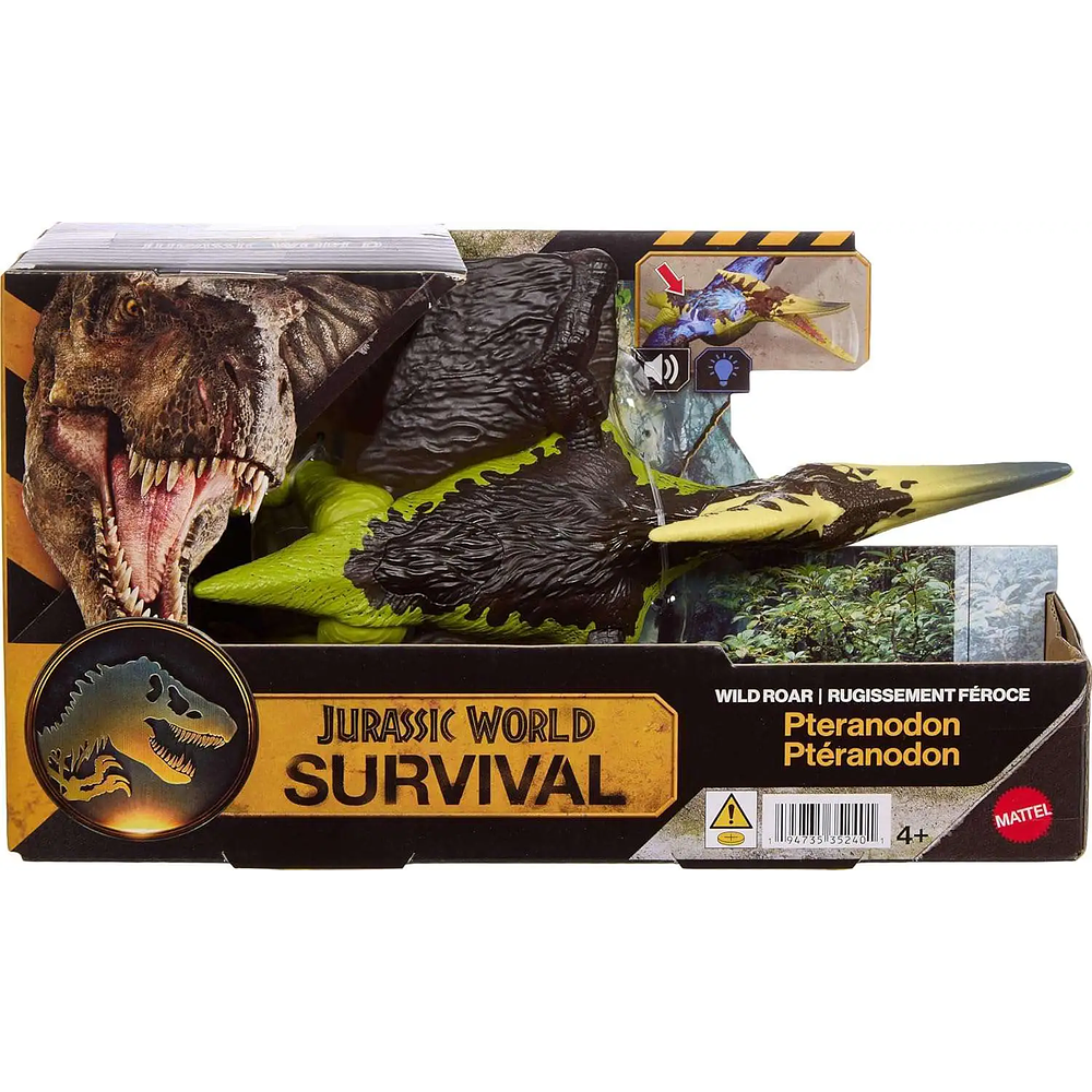 Jurassic World Survival Wild Roar Pteranodon Action Figure