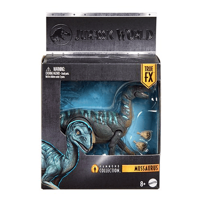  Jurassic World Mussaurus de la Colección Hammond, Diseño de Lujo y 15 Articulaciones