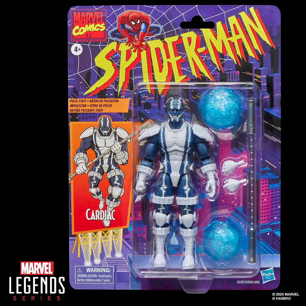 Marvel Legends Retro Spider-Man CARDIAC