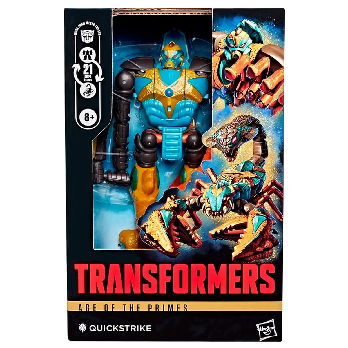 TF:Autocracy/Monstrosity/Primacyセット Clase Deluxe Quickstrike, Transformers: La era de los Primes