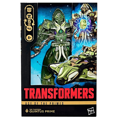 Pronto Los trece Quintus Prime Clase Deluxe, Transformers: La Era de los Primes