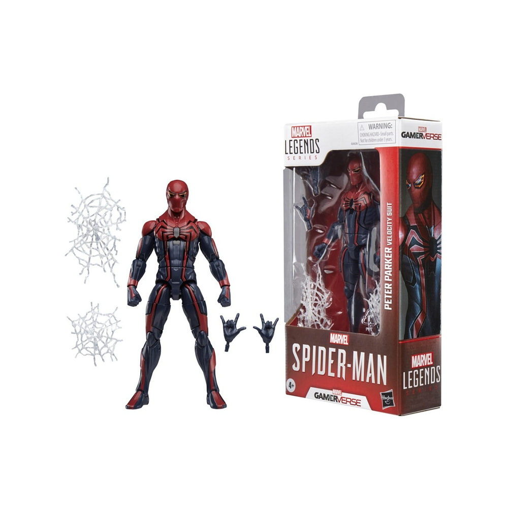 MARVEL LEGENDS SERIES, GAMERVERSE, VELOCITY SUIT PETER PARKER
