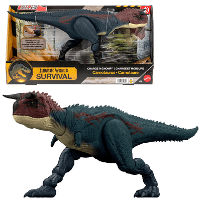Jurassic World Survival Charge 'N Chomp Carnotaurus