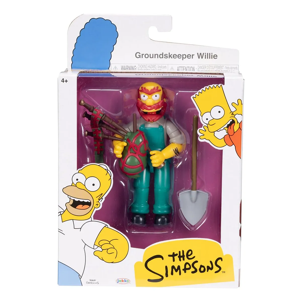 The Simpsons 5 Groundskeeper Willie Figura De Acción Coleccion 