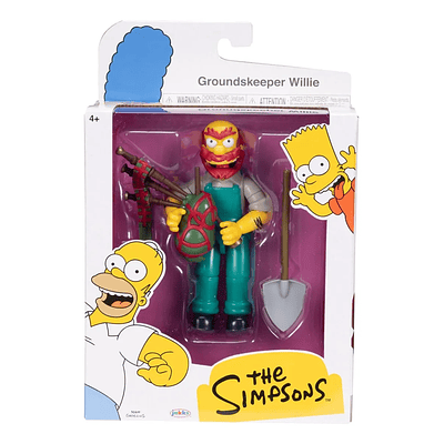 The Simpsons 5 Groundskeeper Willie Figura De Acción Coleccion 