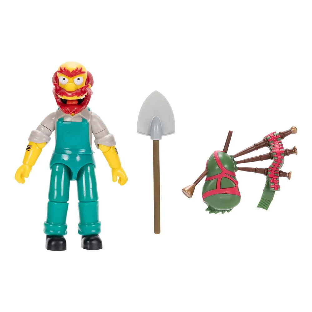 The Simpsons 5 Groundskeeper Willie Figura De Acción Coleccion 