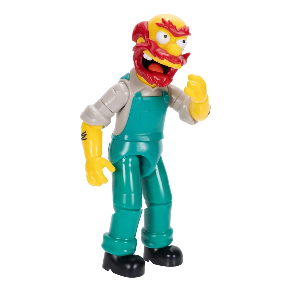 The Simpsons 5 Groundskeeper Willie Figura De Acción Coleccion 