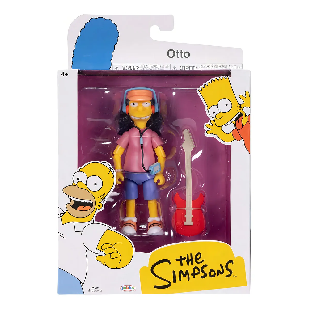 Los Simpsons - Figura De Accion De Otto 12 Cm