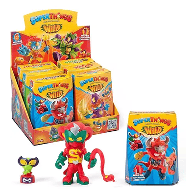 Superthings Wild Caja Colección 6 Wild Kids Super zings