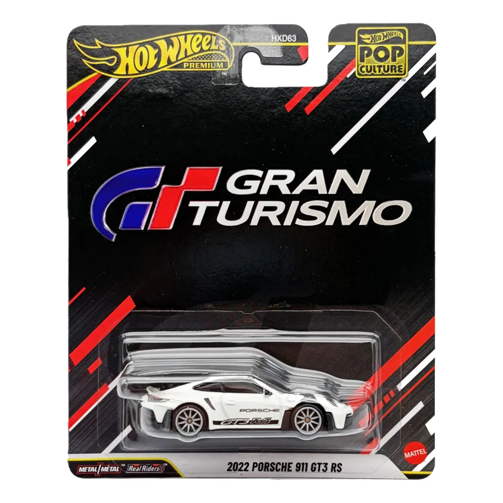 Porsche 911 Gt3 Rs Gran Turismo Hot Wheels Premium Metal