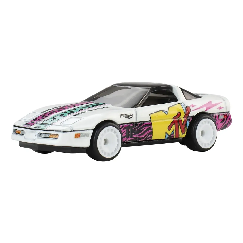 Corvette 84 Mtv Music Television Hot Wheels Premium Metal