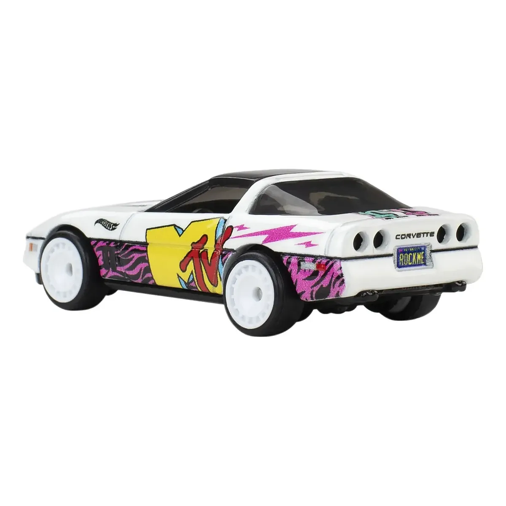 Corvette 84 Mtv Music Television Hot Wheels Premium Metal