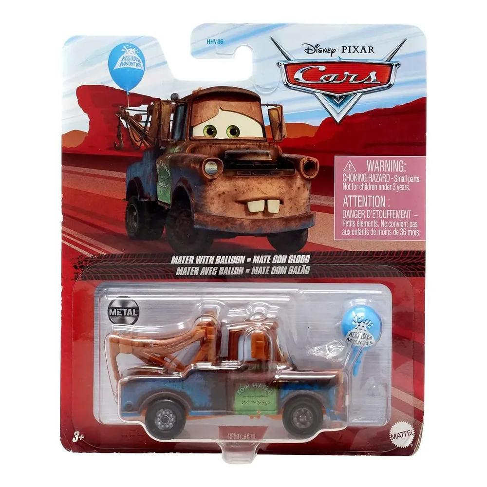 Cars Disney Pixar 1:55 - Mate Con Globo