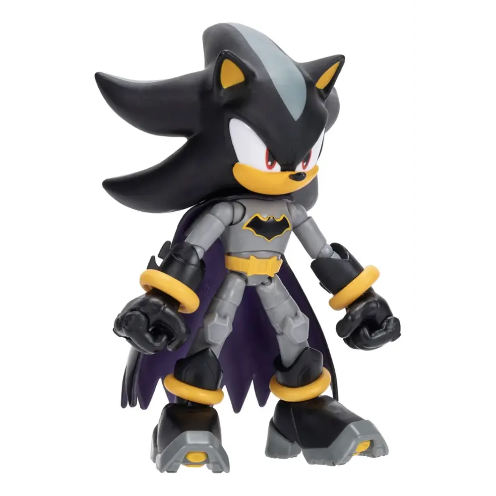 Figura Sonic Shadow Batman 13cm 22 Articulaciones Dc
