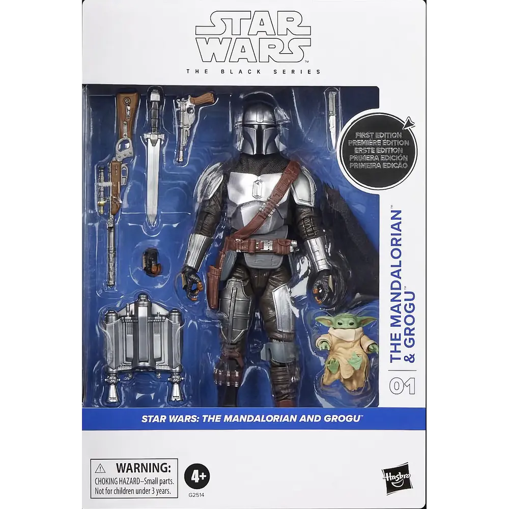 STAR WARS The Black Series The Mandalorian & Grogu, The Mandalorian & Grogu Deluxe Collectible