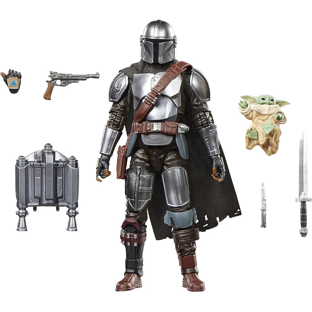 STAR WARS The Black Series The Mandalorian & Grogu, The Mandalorian & Grogu Deluxe Collectible