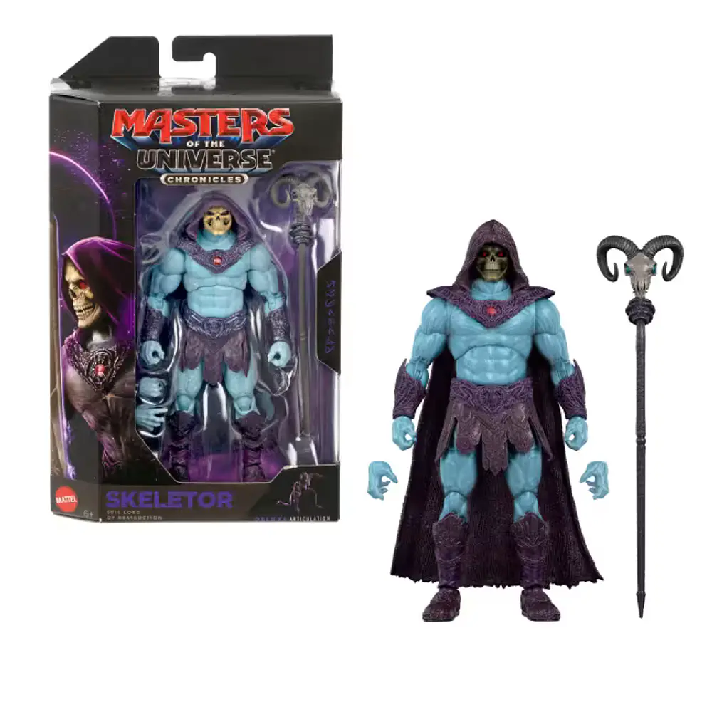 Figura de acción de Skeletor de la película Masters of the Universe 2026 