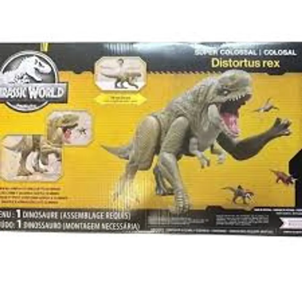 jurassic world super colosal del Distortus Rex