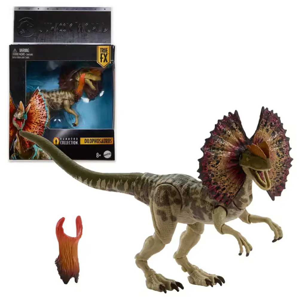 Jurassic World colección Hammond de dinosaurio Dilophosaurus 