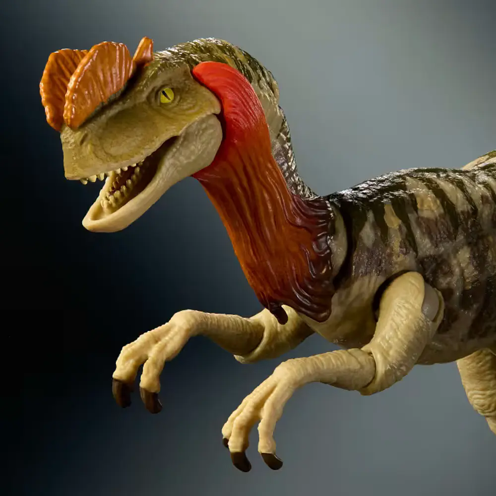 Jurassic World colección Hammond de dinosaurio Dilophosaurus 