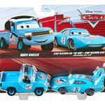Cars Disney Pixar Pack Roger Wheeler E The King Dxv99 Mattel
