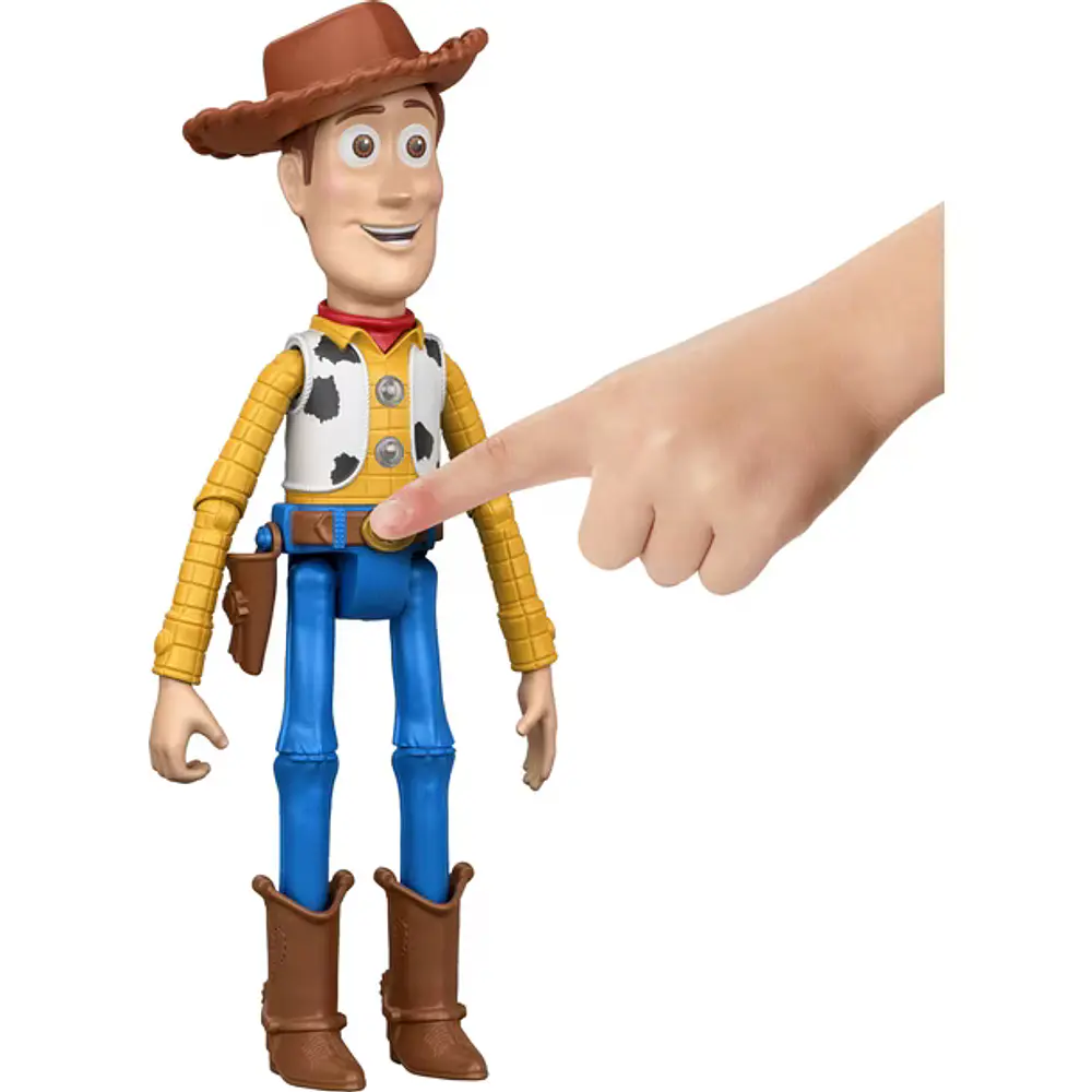 Toy Story 5 Mattel Woody 23 cm Interactables en español