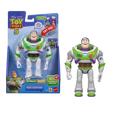 Figura Interactiva De Buzz Lightyear De Toy Story 5, en español