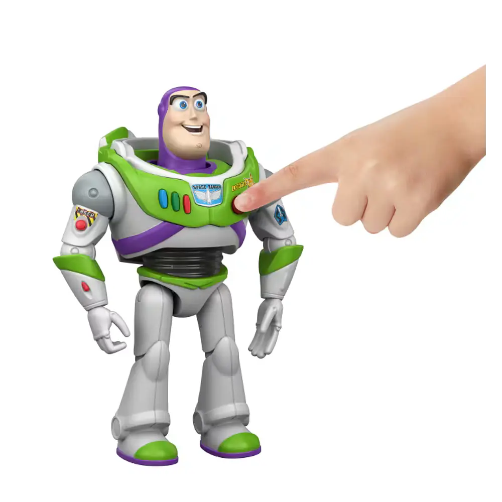 Figura Interactiva De Buzz Lightyear De Toy Story 5, en español