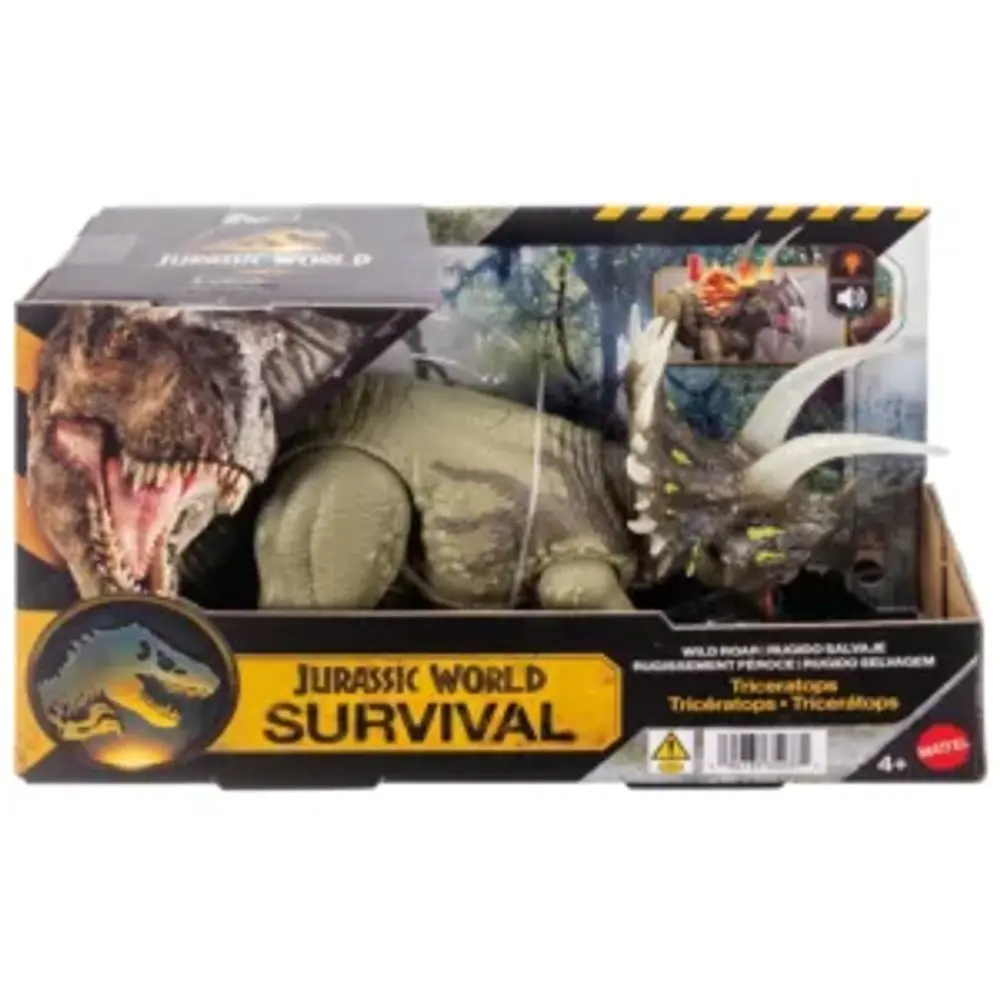 Jurassic World Survival Wild Roar de Triceratops  