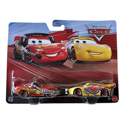 Disney Pixar Cars Rayo Mcqueen Jefe De Equipo Y Cruz Ramirez