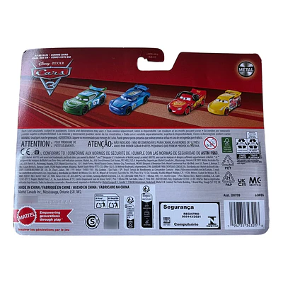 Disney Pixar Cars Rayo Mcqueen Jefe De Equipo Y Cruz Ramirez
