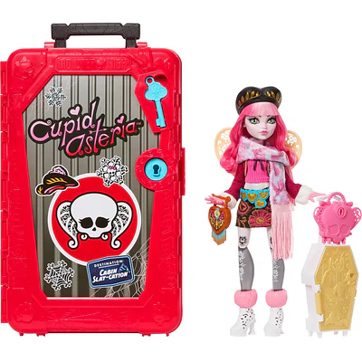 Set De Muñeca Monster High Cupid Asteria Con Accesorios