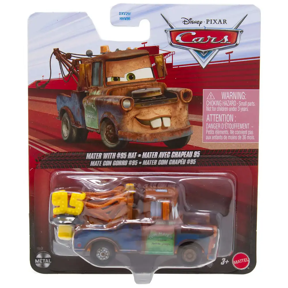 Cars Disney Pixar 1:55 - Mater con sombrero n.° 95