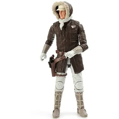 Figura De Accion Han Solo Hoth Archive Star Wars Black Serie