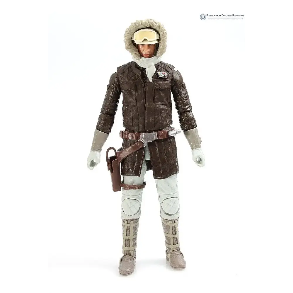 Figura De Accion Han Solo Hoth Archive Star Wars Black Serie