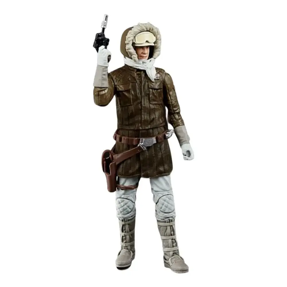 Figura De Accion Han Solo Hoth Archive Star Wars Black Serie