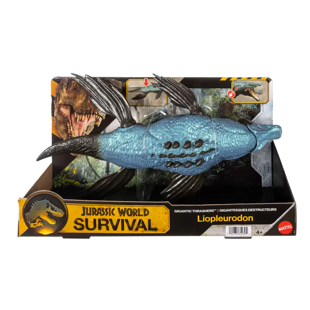 JURASSIC WORLD GIGANTIC THRASHERS Liopleurodon 
