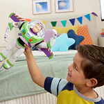 Figura de acción definitiva de Buzz Lightyear de Toy Story 5 de Disney y Pixar con modo animado, 30 cm