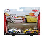 Cars Disney Pixar 1:55 - Pat Traxson & Jeff Gorvette [20th Anniversary] 2-Pack Cars