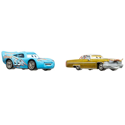 Pack de Set Cars De Disney Tex/Dinoco y McQueen celebracion 20 años