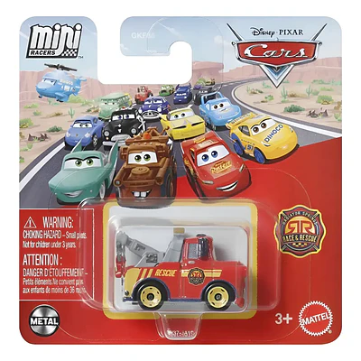 Cars Disney Pixar mini raicers mate race y rescue